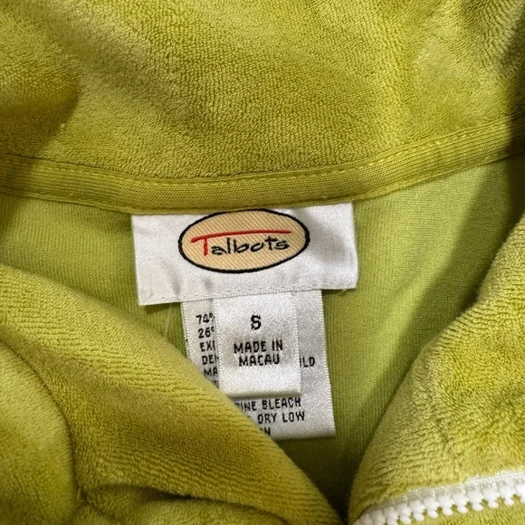 Talbots Lime Green lounge set - Picture 2 of 4